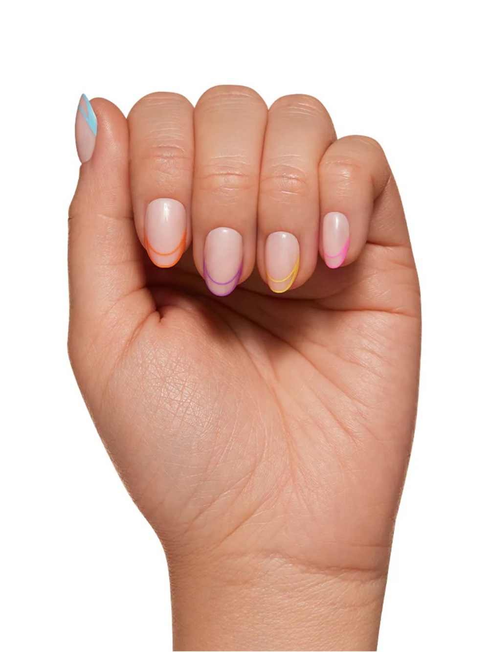 Glamnetic “Neon Lights” press on nails